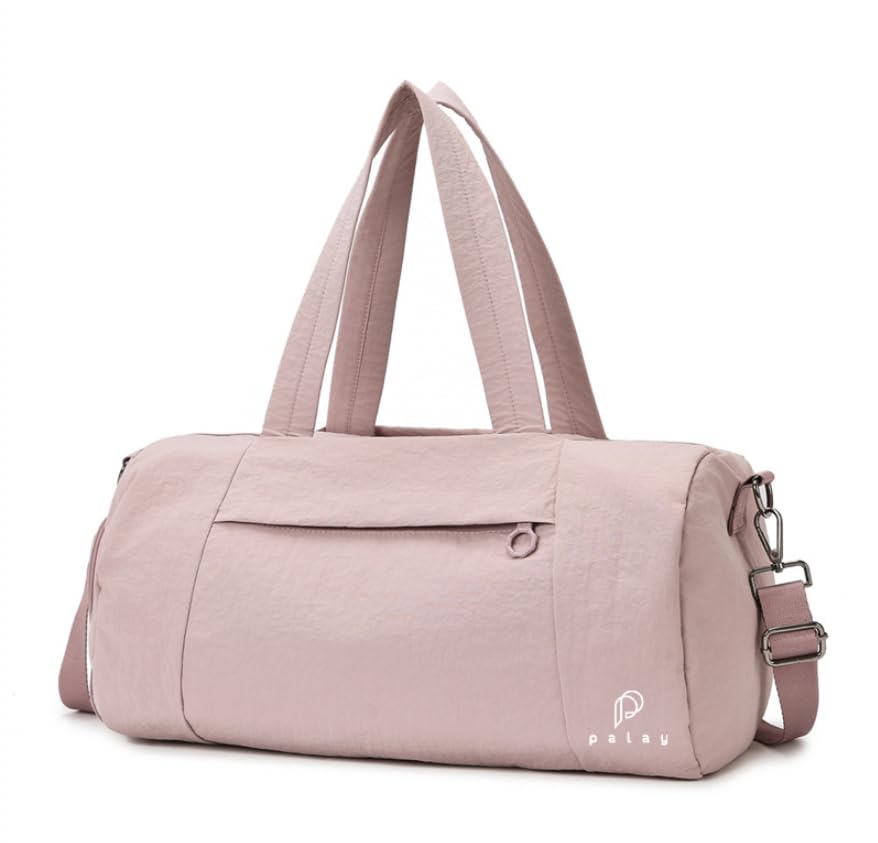PALAY® Gym Bag for Women Travel Duffle Bag Dry Wet Separation with Independent Shoe Bags Nylon Waterproof and Scratch Resistant Traveling and Exercising Fitness PALAY® Gym Bag for Women Travel Duffle Bag Dry Wet Separation with Independent Shoe Bags Nylon Waterproof and Scratch Resistant Traveling and Exercising Fitness